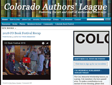 Tablet Screenshot of coloradoauthors.org